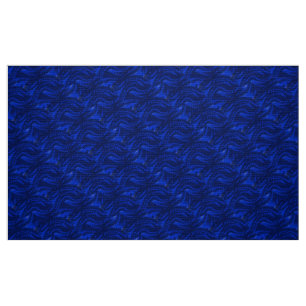 Abstraktes blaues Muster Stoff