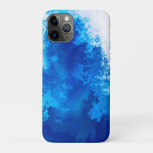 Abstraktes blaues Vollfarbendesign