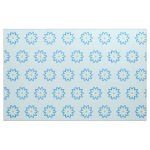 Abstraktes Blue Lotus Blume Malen von benutzerdefi Stoff