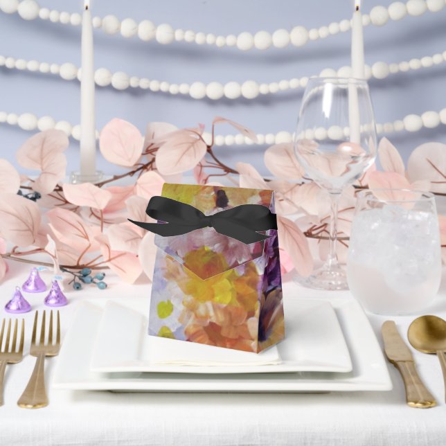 Abstraktes Blumen/Geschenkboxen Geschenkschachtel (Hochzeit)