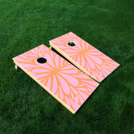 Abstraktes, blumengeschmücktes, pastellfarbenes, o