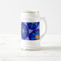 Abstraktes Blumenmuster