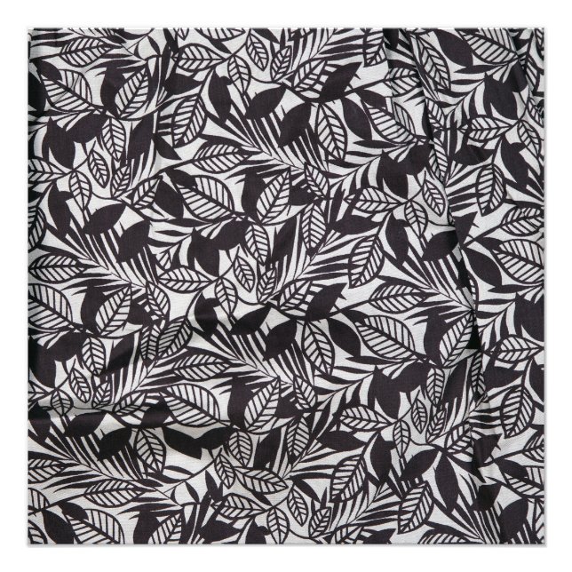Abstraktes Blumenmuster Fotodruck (Vorne)