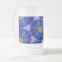 Abstraktes Blumenmuster