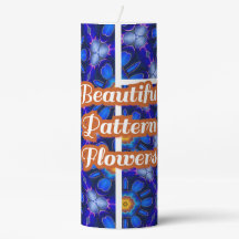 Abstraktes Blumenmuster
