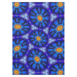 Abstraktes Blumenmuster Tischdecke