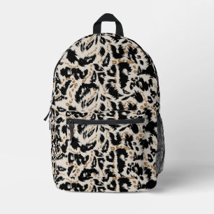 Abstraktes Bohemian-Afrika-Leopardenmuster  Bedruckter Rucksack