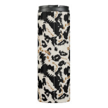 Abstraktes Bohemian-Afrika-Leopardenmuster 