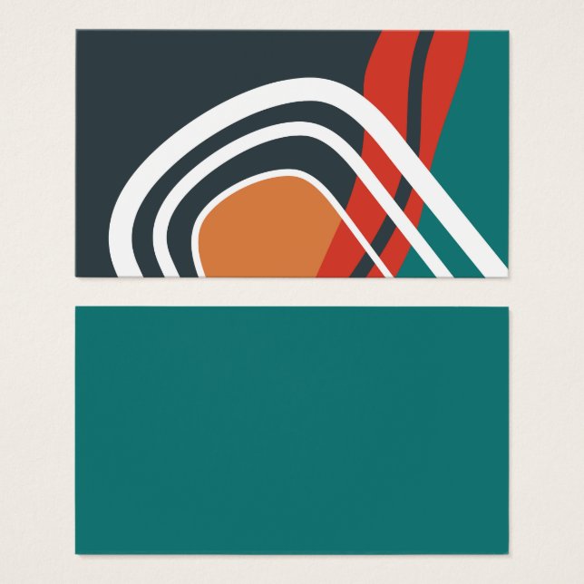 Abstraktes bohisches Regenbogenfarbwerk (Vorne & Hinten)