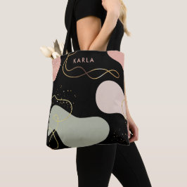 Abstraktes Boho Geometric-Muster für Bio Formen