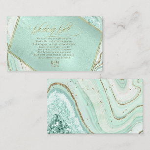 Abstraktes Boot, das gut V3 Minze ID827 wünschen Begleitkarte