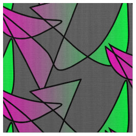 Abstraktes buntes Stoffmuster Pink Grün Neon Stoff