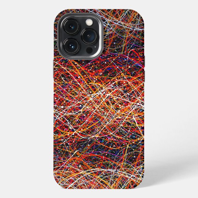 Abstraktes Case-Mate iPhone Case Hülle (Rückseite)
