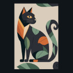 Abstraktes Cat Print Poster Wall Art Deco<br><div class="desc">Fügen Sie Ihrem Wohnbereich eine Touch von felinem Flair mit diesem auffallenden abstrakten Katzenaufdruckplakat hinzu. Sein modernes und einzigartiges Design wird die Aufmerksamkeit von Katzenliebhabern und Kunstliebhabern gleichermaßen erfassen. Dieses auf hochwertigem Papier gedruckte Plakat ist sowohl haltbar als auch auffällig. Es ist perfekt für das Framing oder das Hängen nach...</div>