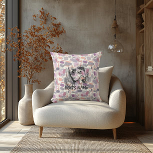 Abstraktes Cavalier Portrait Pillow Muster Kissen