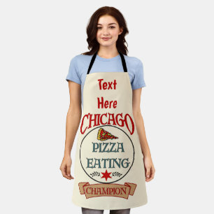 Abstraktes Chicago Design, Text hinzufügen, Schürz Schürze