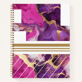 Abstraktes Composition Notebook  Notizbuch