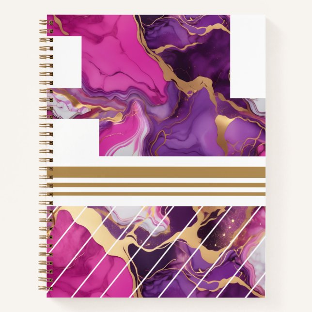 Abstraktes Composition Notebook  Notizbuch (Vorderseite)