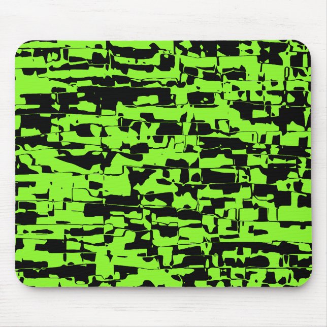 Abstraktes Crackle Mousepad (Vorne)