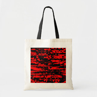 Abstraktes Crackle Tragetasche