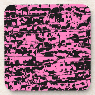 Abstraktes Crackle Untersetzer