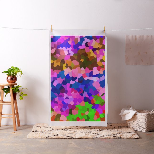 Abstraktes Crystalin Stoff (Beispiel)