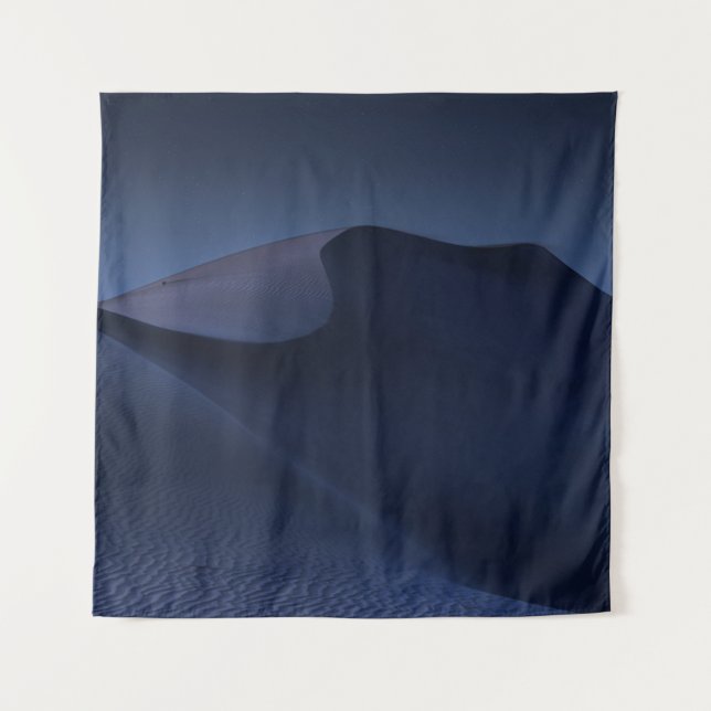 ABSTRAKTES DESERT AM NACHT WANDTEPPICH (Vorderseite)