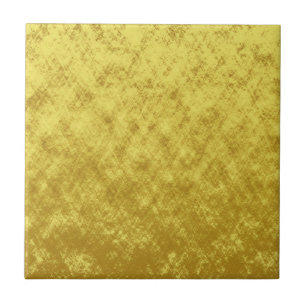 Abstraktes Design aus Gold und Gelb Fliese