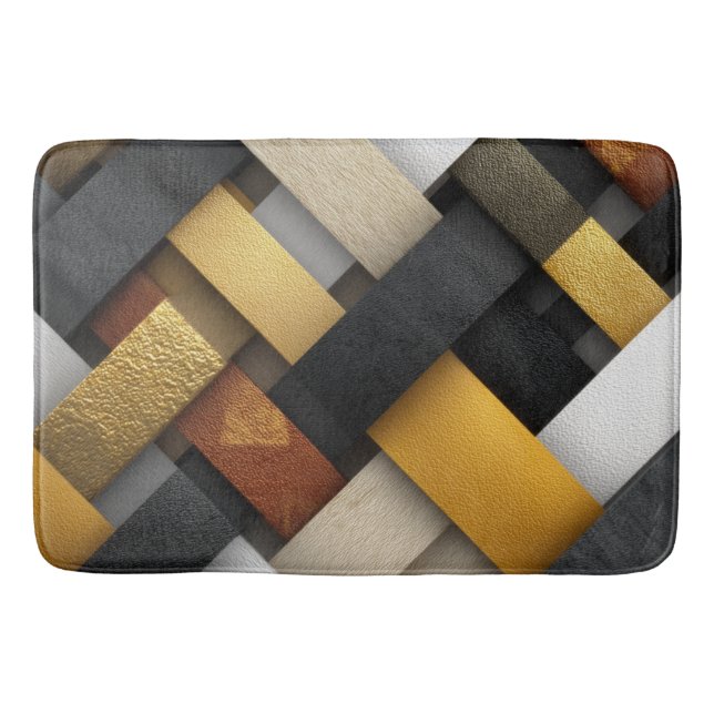 Abstraktes Design Badematte (Vorderseite)