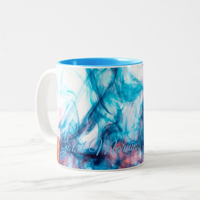 Abstraktes Design Coffee Mugs & Tea Tasse (Vorderseite Links)