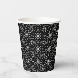 Abstraktes Design der islamischen Kunstgeometrie Pappbecher