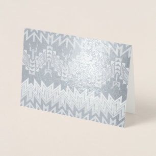 Abstraktes Design Folienkarte