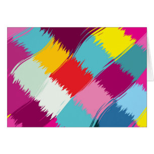 Abstraktes Design für Pinselstriche