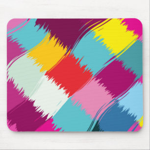Abstraktes Design für Pinselstriche Mousepad