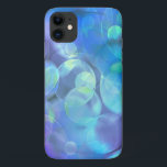 Abstraktes Design für surreales Fraktal Case-Mate iPhone Hülle<br><div class="desc">Ein cool ätherisches energetisches Fraktal. Viele prunkende Kreise,  Blasen und Wirbel in verschiedenen Farbtönen von cooler eiskauer Blues,  weiche Minze Grüntöne und verschiedene Farbtöne von lila. Dieses surreale abstrakte Design,  bestehend aus wirbelnden,  mischenden Farben,  schafft eine sanfte Mischung aus Farbe und Bewegung.</div>