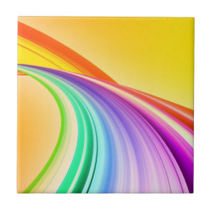 Abstraktes Design-Gelb-Orange-Hintergrundbanner Fliese