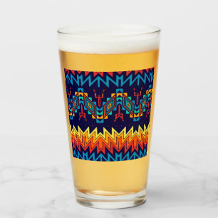 Abstraktes Design Glas