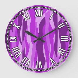 Abstraktes Design Große Wanduhr