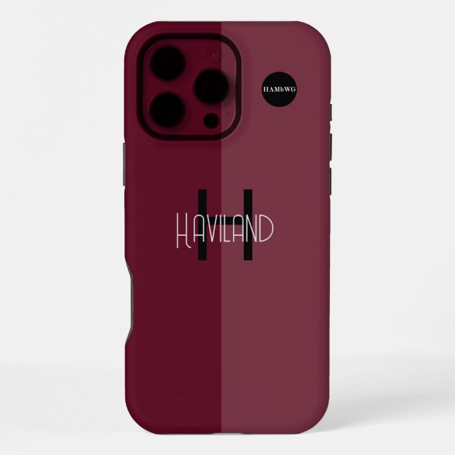 Abstraktes Design Handy Fall HAMbWG iPhone Hülle (Rückseite)
