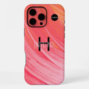 Abstraktes Design Handy Fall HAMbWG iPhone 16 Pro Max Hülle