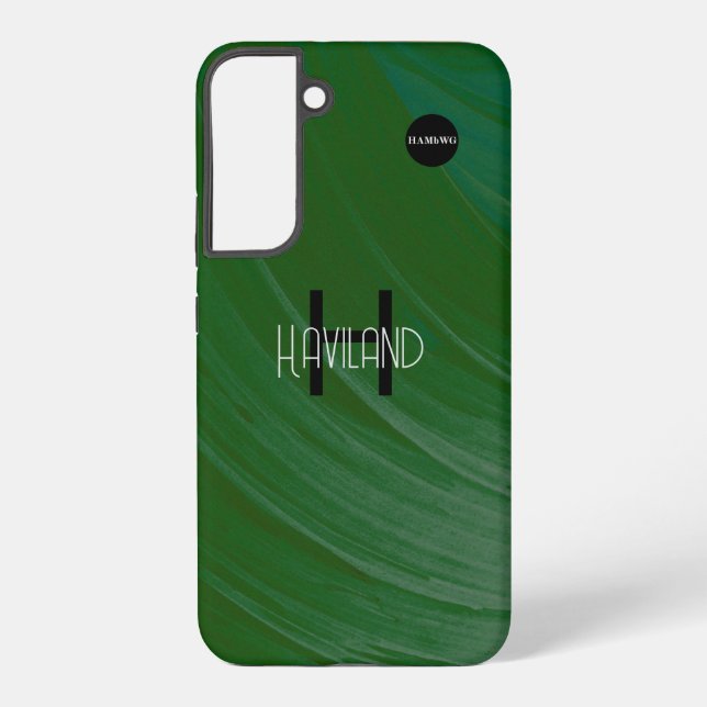 Abstraktes Design Handy Fall HAMbWG Samsung Galaxy Hülle (Rückseite)