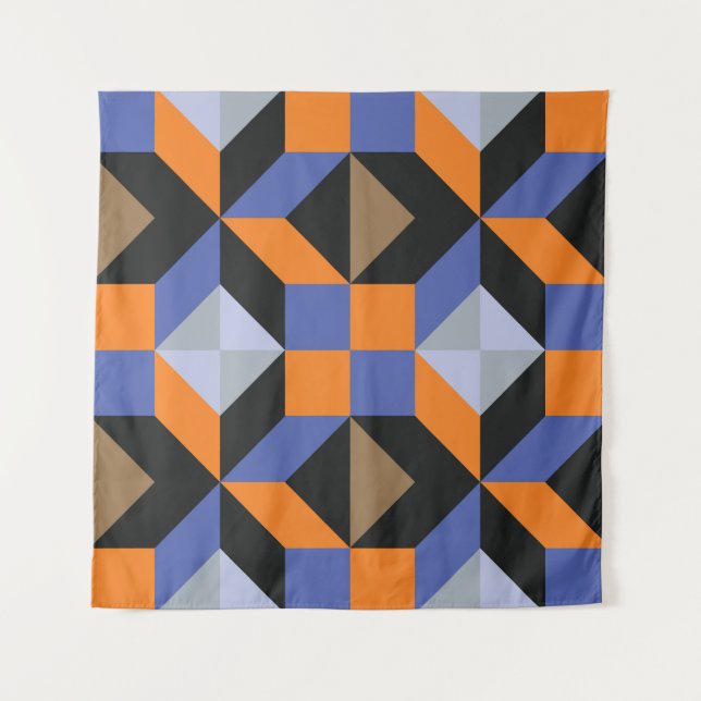 Abstraktes Design-Hintergrundbild Wandteppich (Vorderseite)