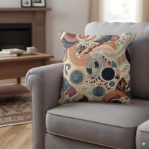 Abstraktes Design in böhmischen Farben