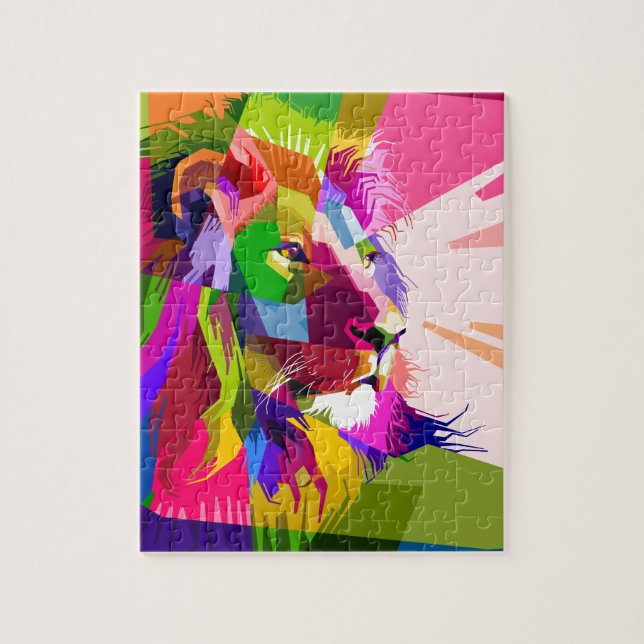 Abstraktes Design - Individuelle Anpassung Puzzle (Vertikal)