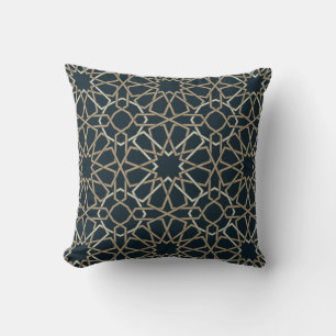 Abstraktes Design islamischer geometrischer Muster Kissen