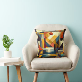 Abstraktes Design Kissen