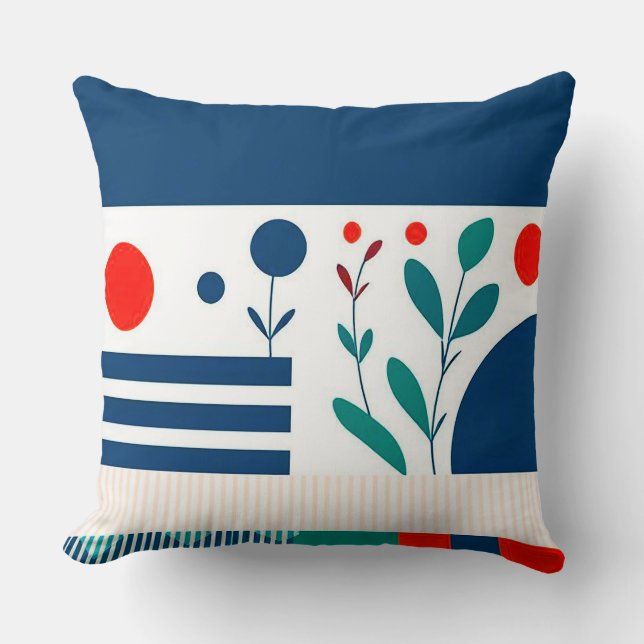 Abstraktes Design Kissen (Vorderseite)