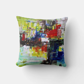 Abstraktes Design Kissen