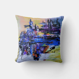 Abstraktes Design Kissen