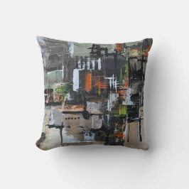 Abstraktes Design Kissen